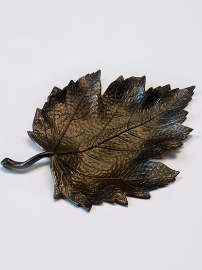 Antique Gold Leaf Dish