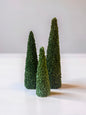 Petal Leaf Cone Trees -set of 3