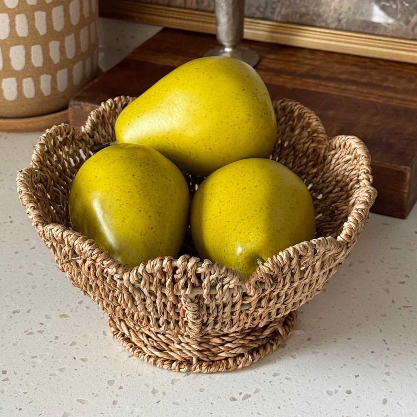 Decorative Green Pear