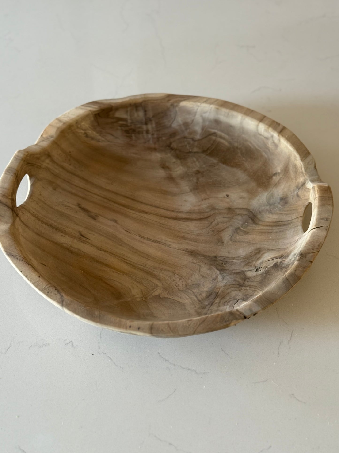 Teakwood Bowls with Handles