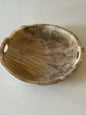 Teakwood Bowls with Handles