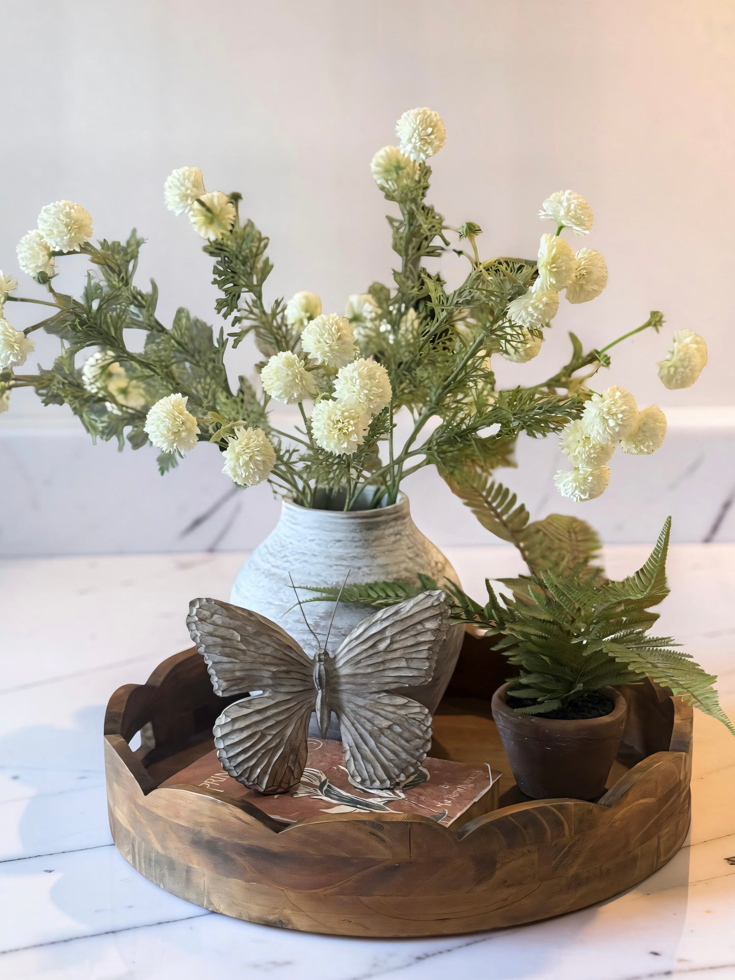 Ivory Chrysanthemum Stem