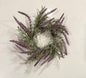 Purple Lavender Candle Ring -4”