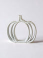 White Cutout Pumpkin