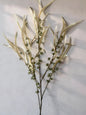 Cream and Green Eucalyptus Bud Stem