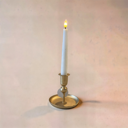 Mini Gold Plate Candle Holder