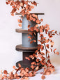 Red Penny Leaf Garland