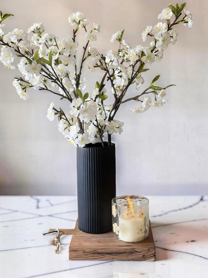 White Cherry Blossom Spray