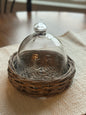 Willow Base Glass Cloche
