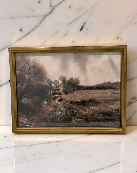 Antique Gold Framed Prints - Vintage Landscapes