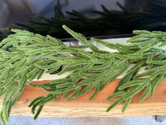 Real Touch Pine Garland -72”