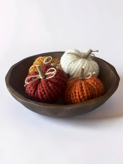 Carved Mango Wood Bowl