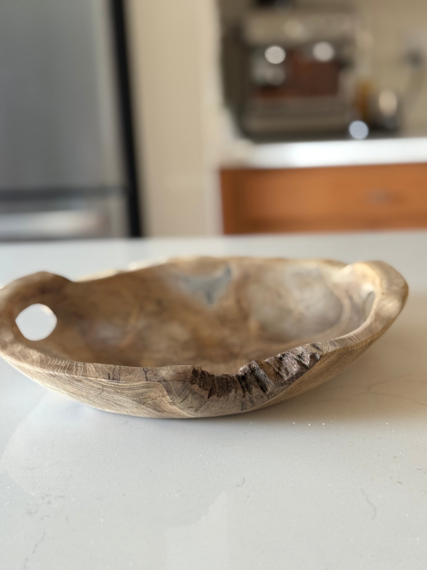 Teakwood Bowls with Handles