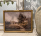 Antique Gold Framed Prints - Vintage Landscapes