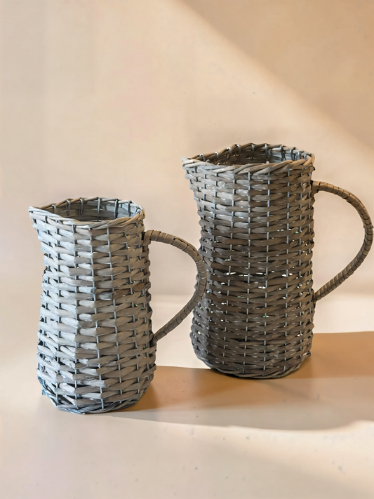 Woven Pitcher - 10''H