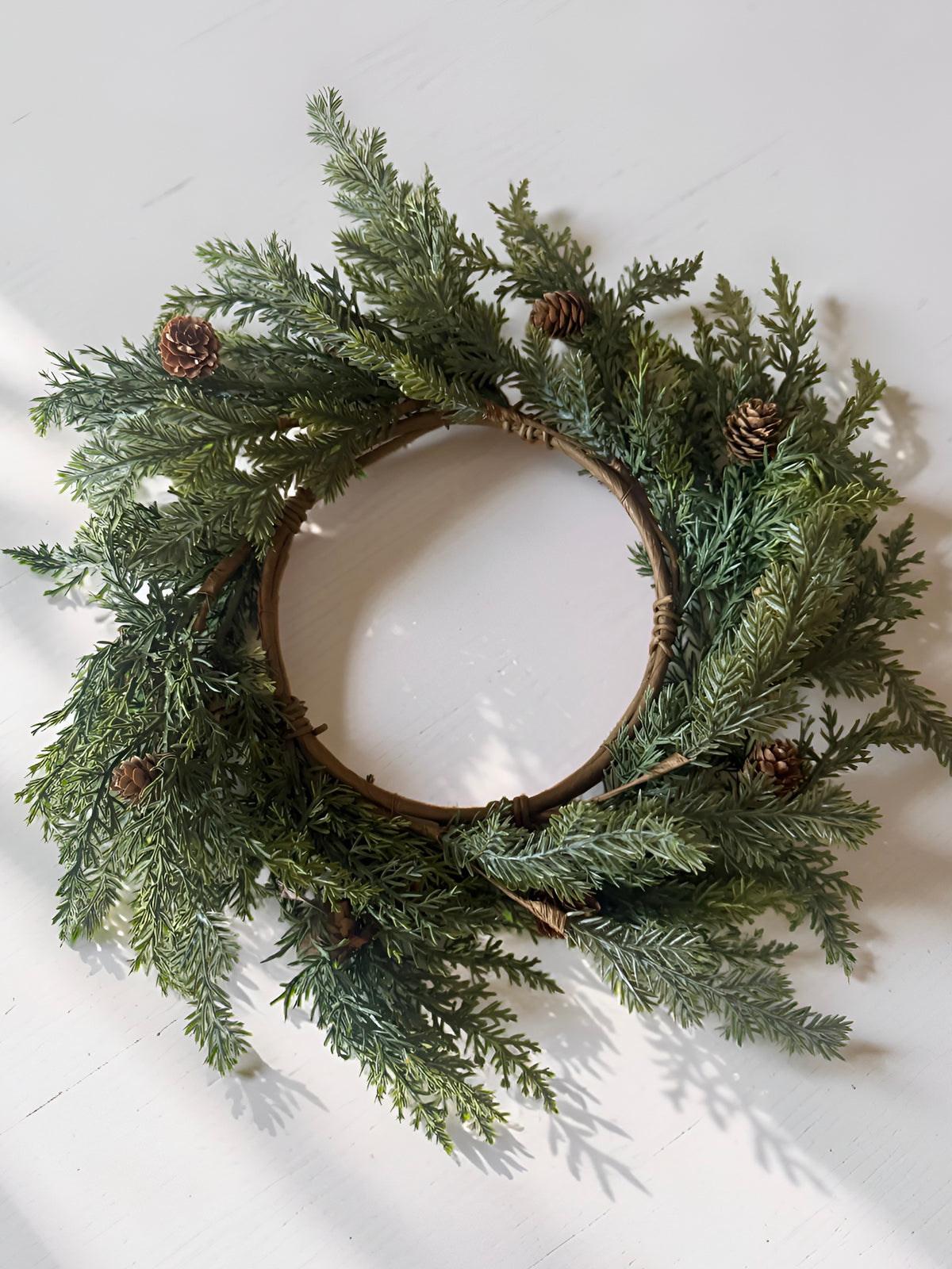 Crosswoods Juniper Candle Ring 6.5''