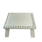 White Washed Wood Riser