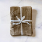 Beige Waffle Hand Towel -