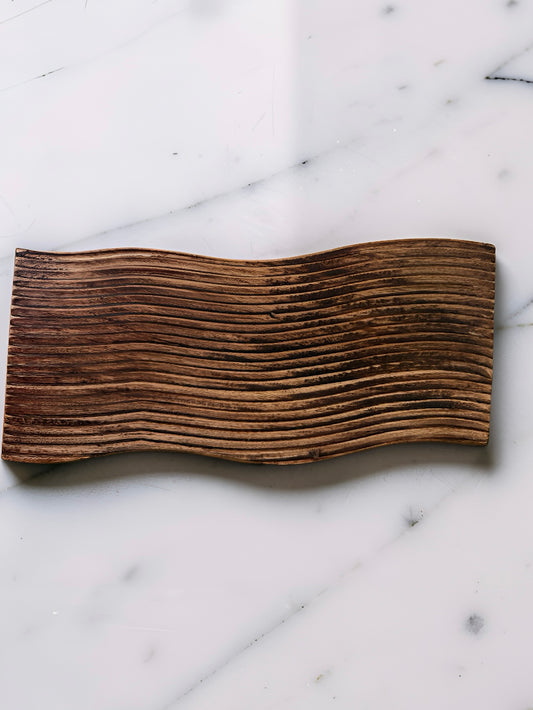 Mango Wood Carved Cutting Board
