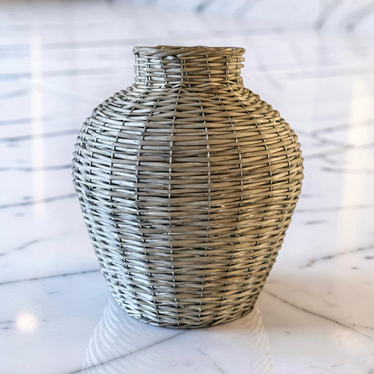 Grey Willow Vase