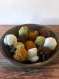 Mini Corduroy Harvest Pumpkins