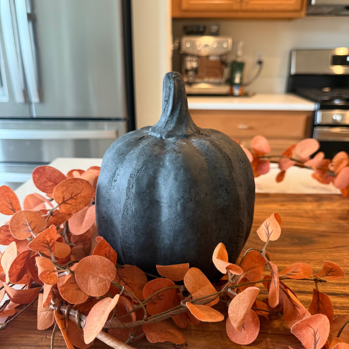 Terracotta Pumpkin -8''