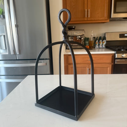 Black Metal Lantern