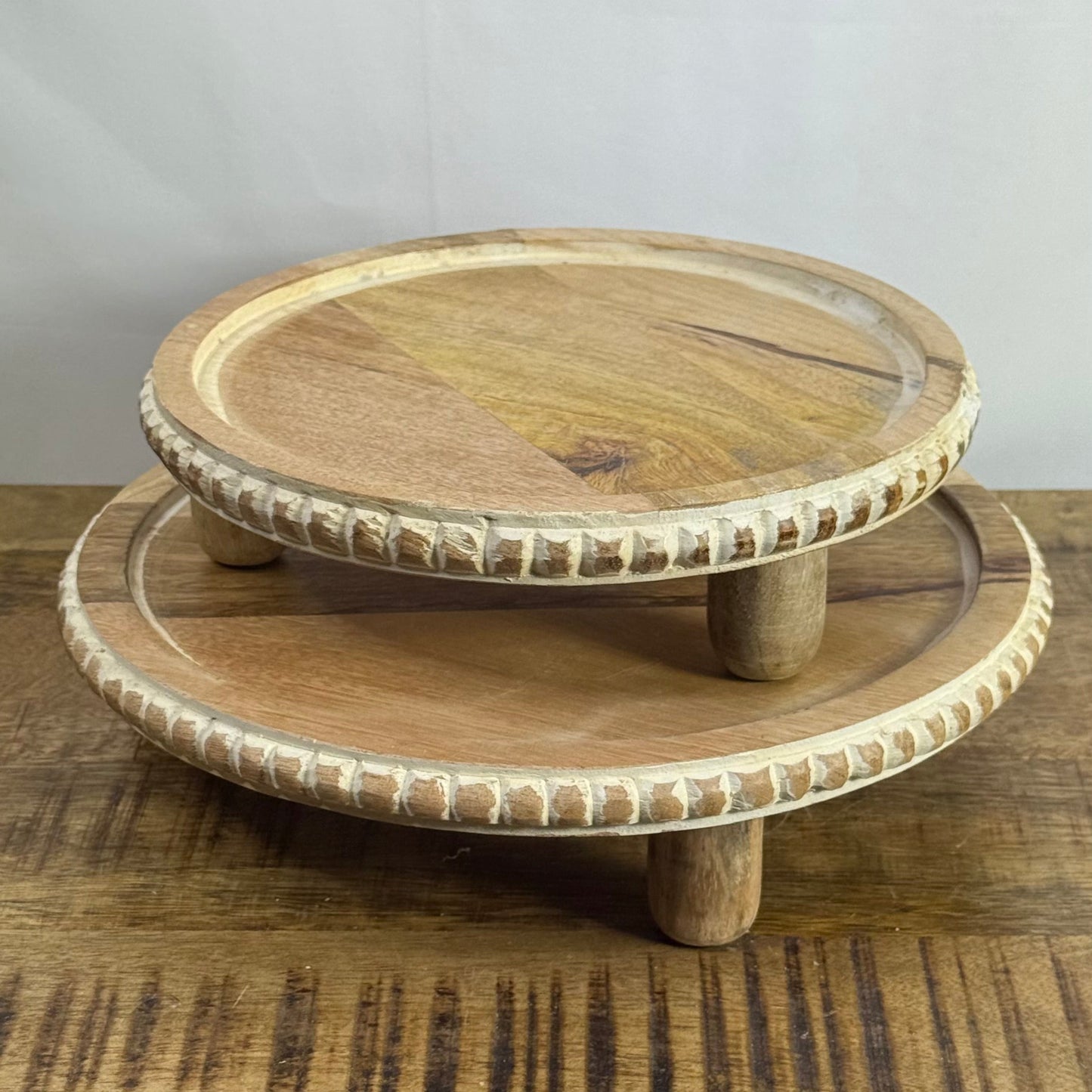 Mango Wood Risers