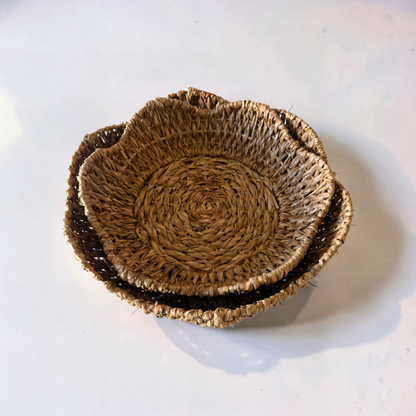 Braided Scalloped Bowls