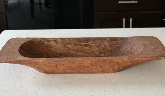 Wood Dough Bowl