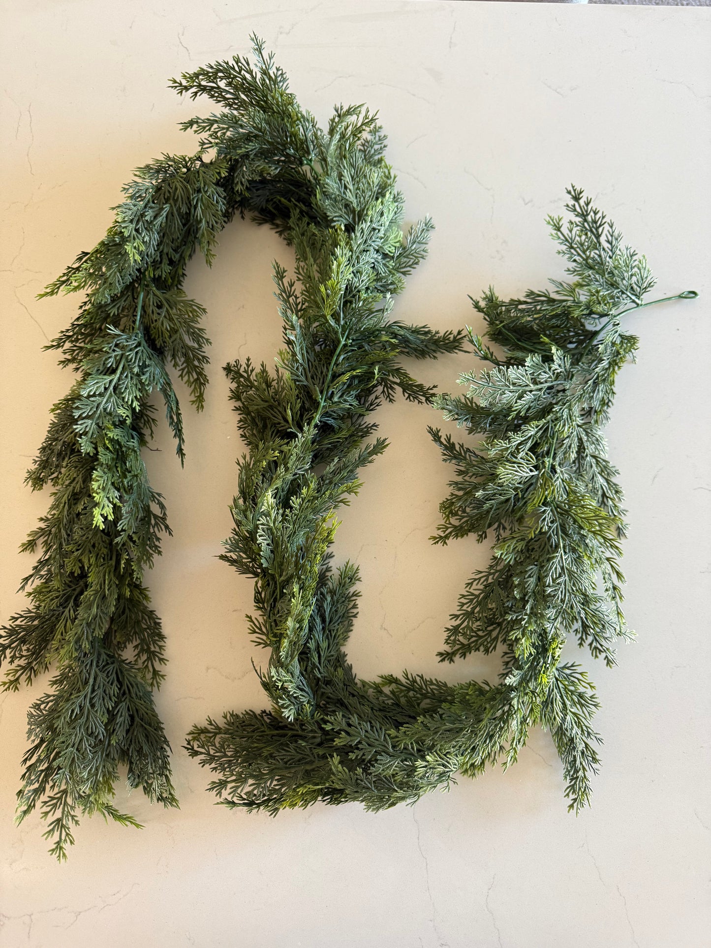 Clifton Hills Cedar Garland -6’