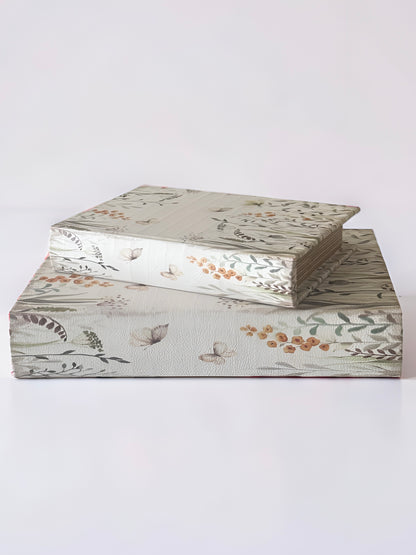Spring Floral Storage Books