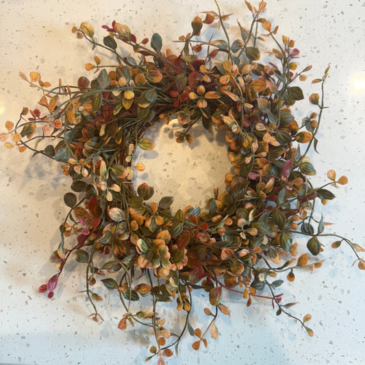 Red Pimpernel Candle Ring -small