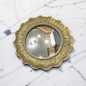 Round Gold Mirror