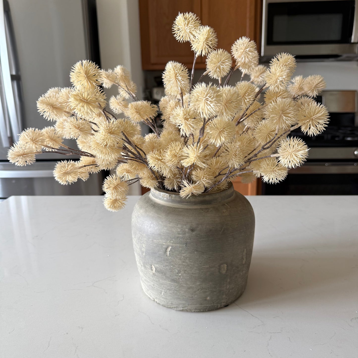 Charcoal Square Vase -7.9”