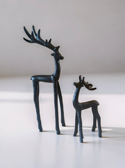 Wrought Iron Reindeer Set of 2