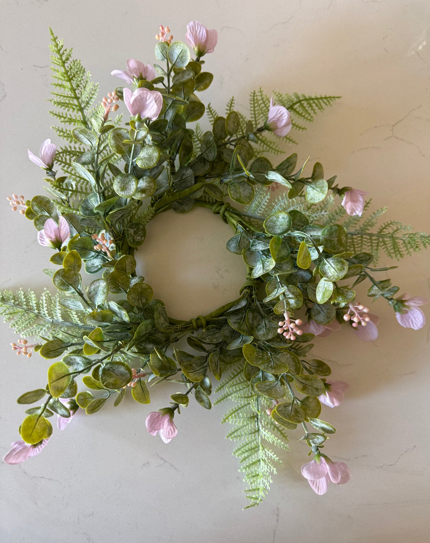 Castaway Blooms Candle Ring -
