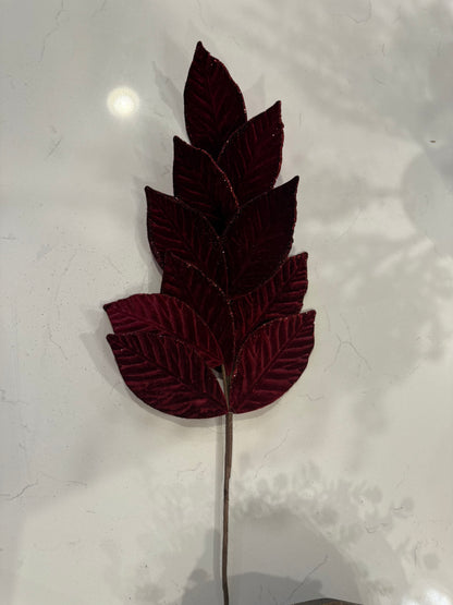 Red Leaf Stem - 29”L