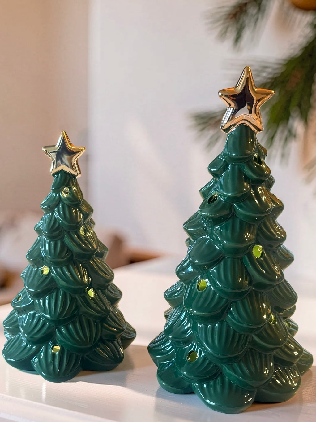 Led Green Tree With Star
