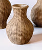 Natural Weave Stoneware Vases
