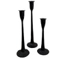 Iron Candle Holders - Set of 3