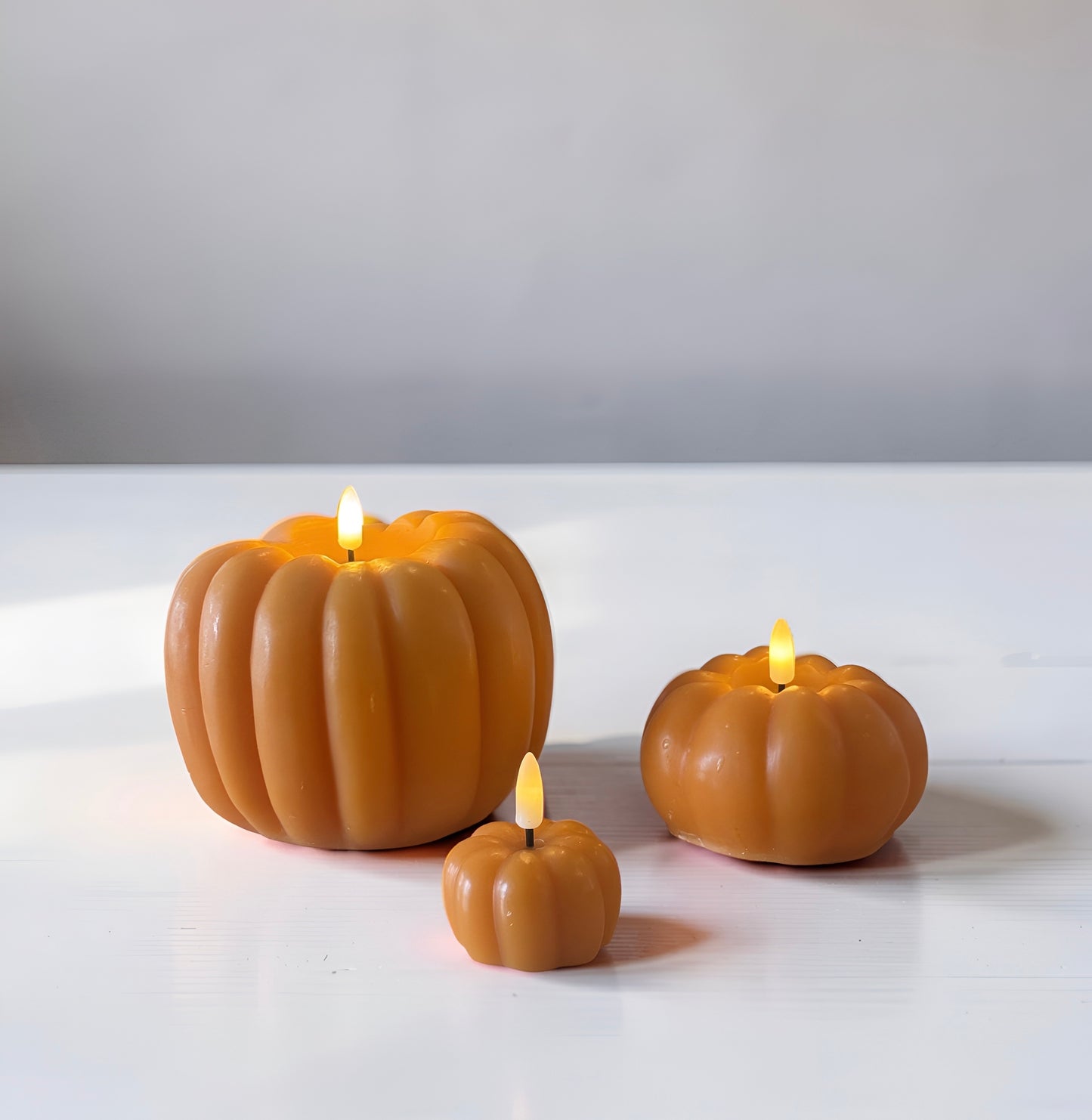 Orange Pumpkin Candle