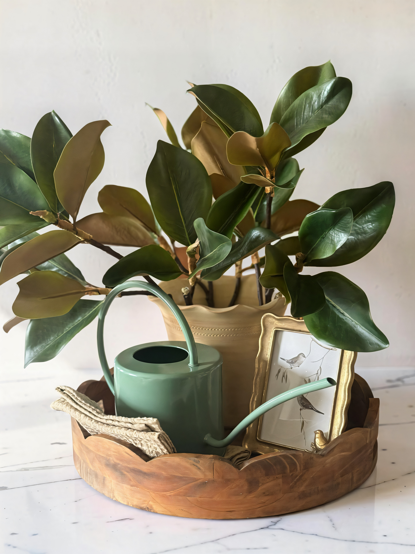 Magnolia Leaf Branch