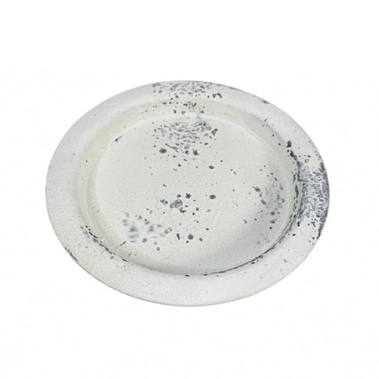 Footed Tray Cream