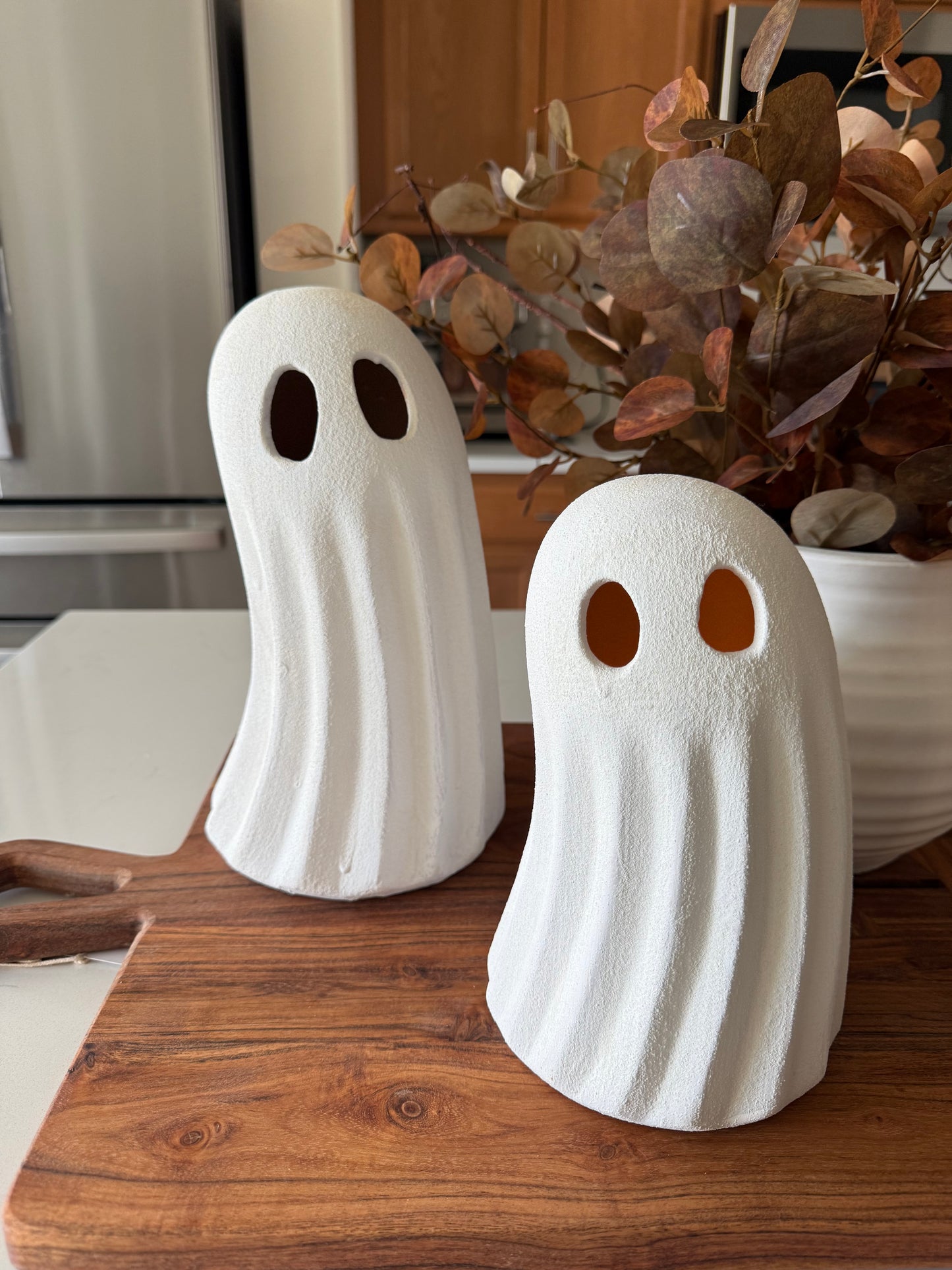 Matte White Ghost -7.8”H