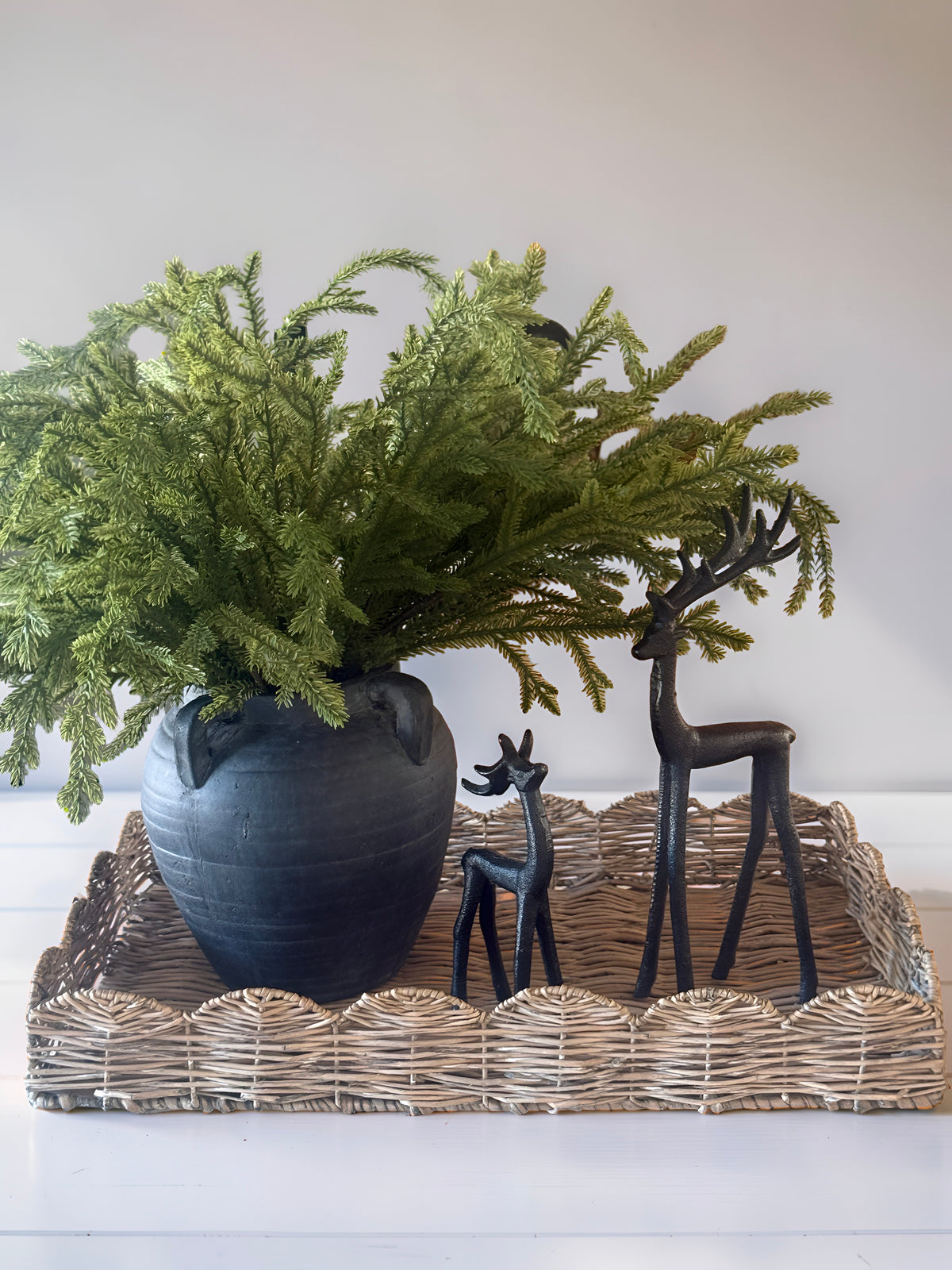 Wrought Iron Reindeer Set of 2