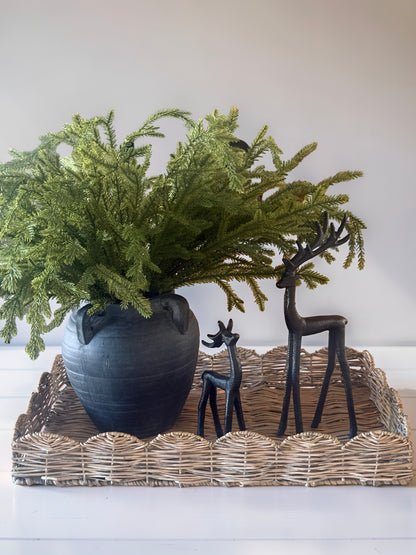 Wrought Iron Reindeer Set of 2