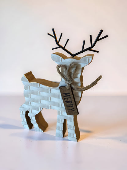 Basketweave Deer