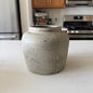 Charcoal Square Vase -7.9”