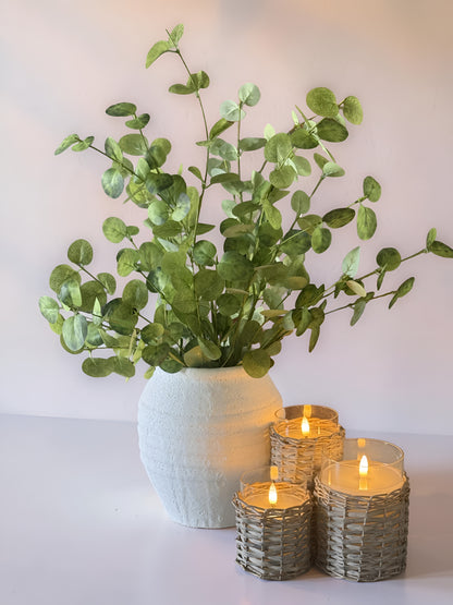 White Line Vase